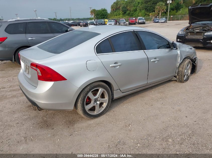 2012 Volvo S60 T5 VIN: YV1622FS7C2053497 Lot: 39444228