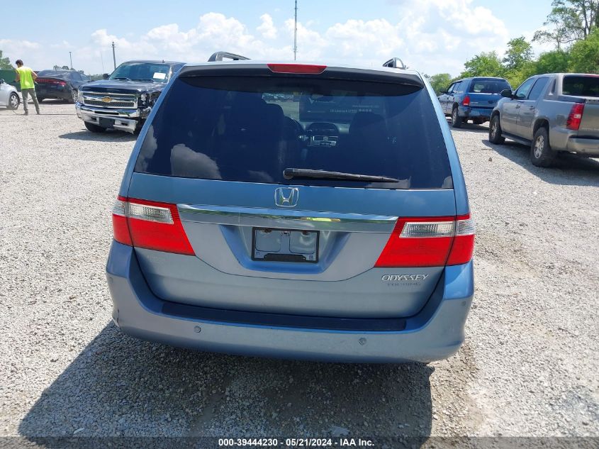 2005 Honda Odyssey Touring VIN: 5FNRL38805B030621 Lot: 39444230