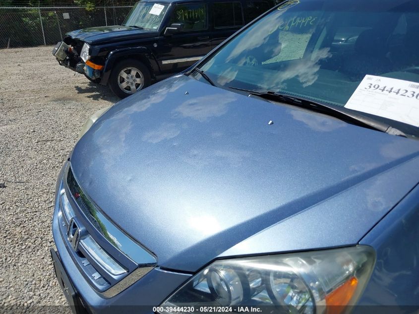 2005 Honda Odyssey Touring VIN: 5FNRL38805B030621 Lot: 39444230