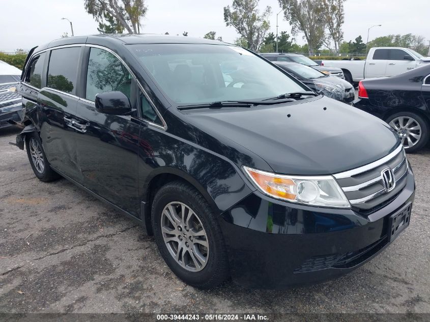 2012 Honda Odyssey Ex-L VIN: 5FNRL5H60CB088221 Lot: 39444243