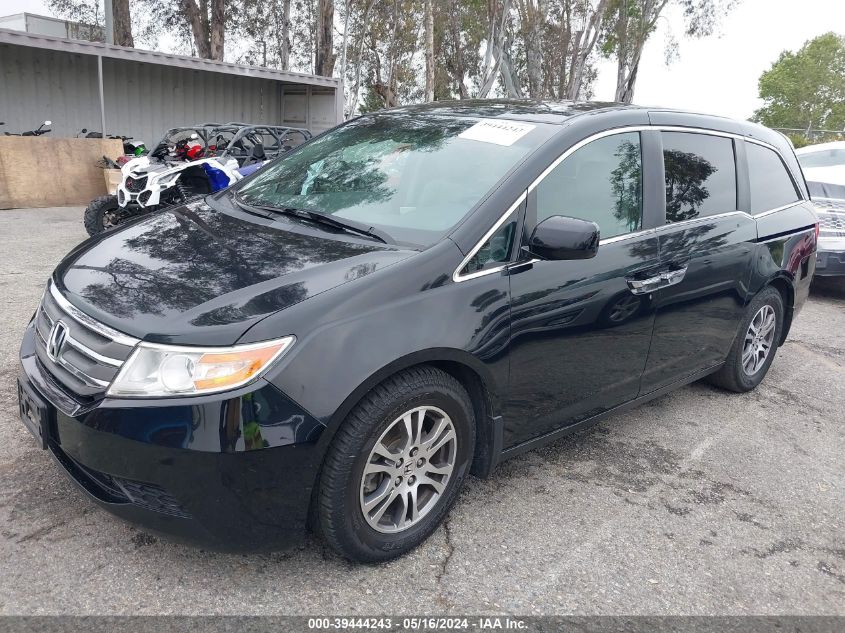 2012 Honda Odyssey Ex-L VIN: 5FNRL5H60CB088221 Lot: 39444243