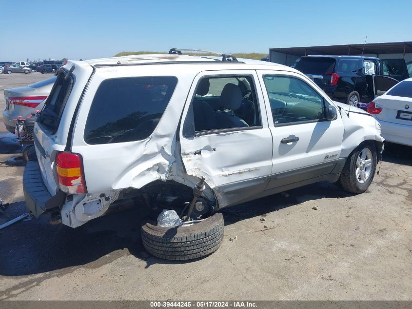 2006 Ford Escape Hybrid Hev VIN: 1FMYU96H56KC08862 Lot: 39444245