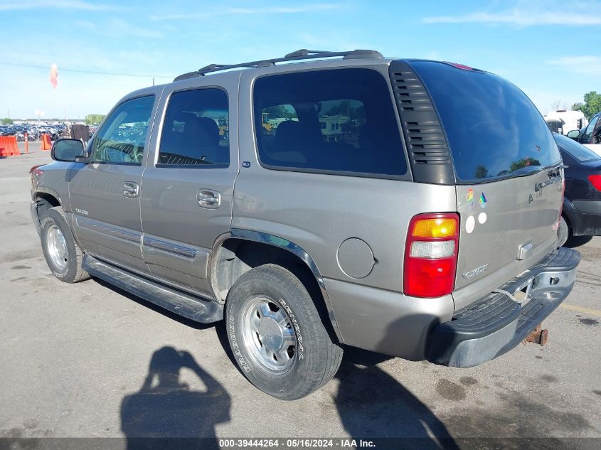 2003 GMC Yukon VIN: 1GKEK13Z83J177463 Lot: 39444264