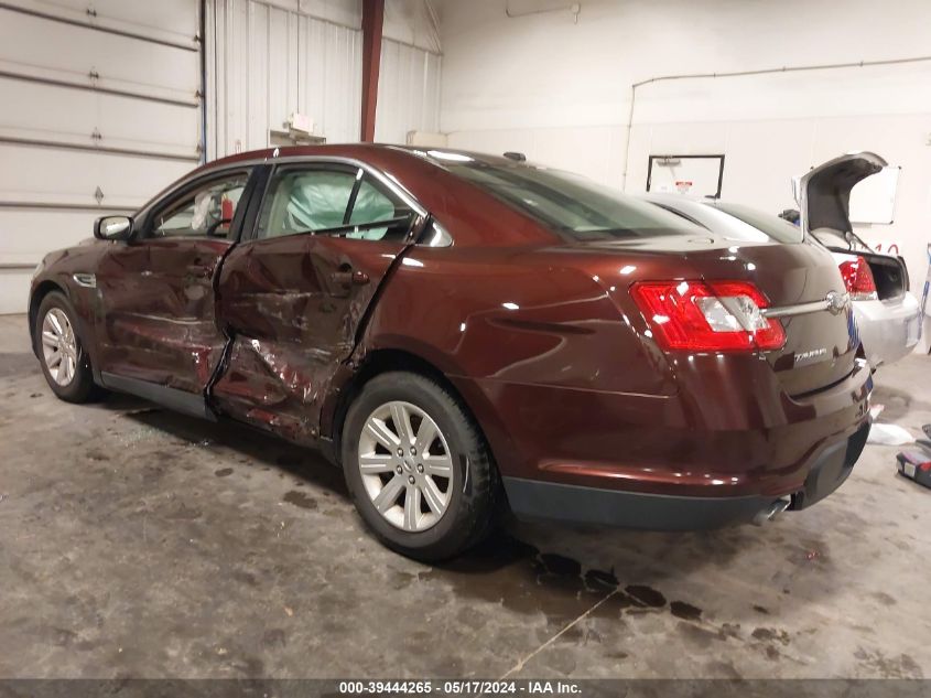 2010 Ford Taurus Se VIN: 1FAHP2DW9AG156075 Lot: 39444265