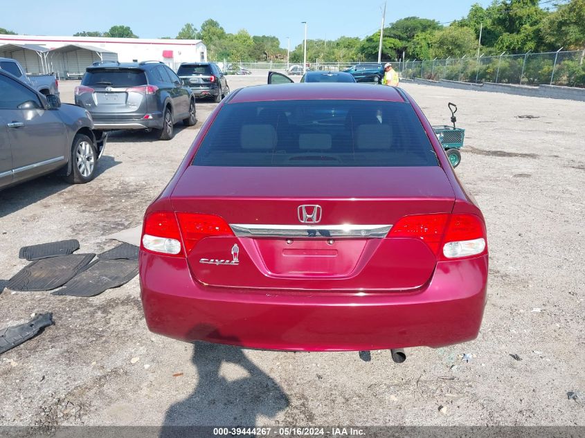 2010 Honda Civic Lx VIN: 2HGFA1F59AH522155 Lot: 39444267