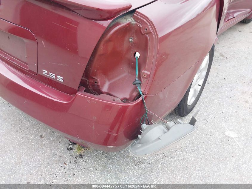 2005 Nissan Altima 2.5 S VIN: 1N4AL11E95C347303 Lot: 39444275