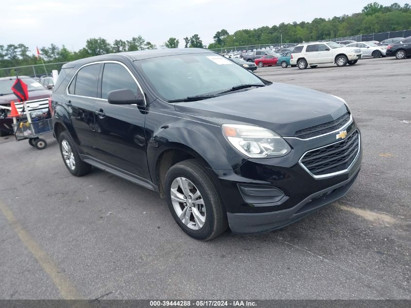 2017 CHEVROLET EQUINOX LS - 2GNALBEK7H1539028