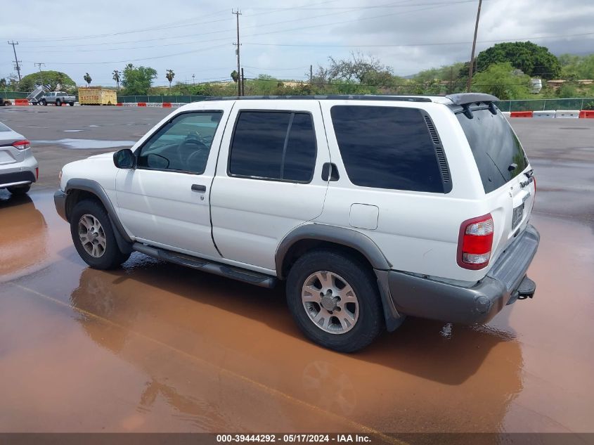 2001 Nissan Pathfinder Se VIN: JN8DR07XX1W506755 Lot: 39444292