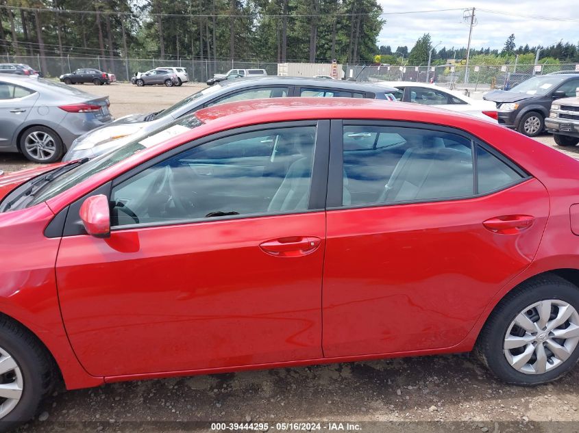 2014 Toyota Corolla Le VIN: 5YFBURHE1EP106780 Lot: 39444295