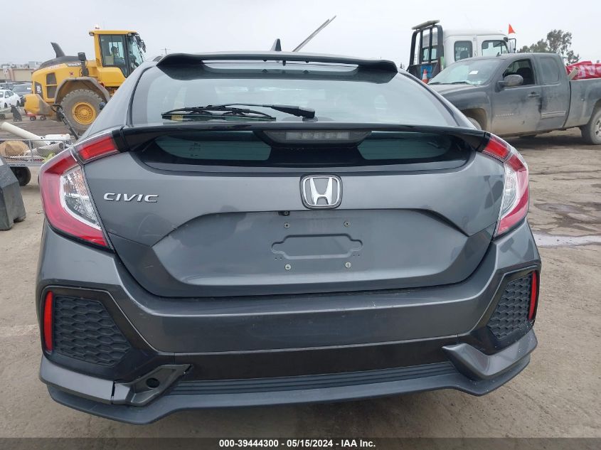 2017 Honda Civic Ex VIN: SHHFK7H54HU425584 Lot: 39444300