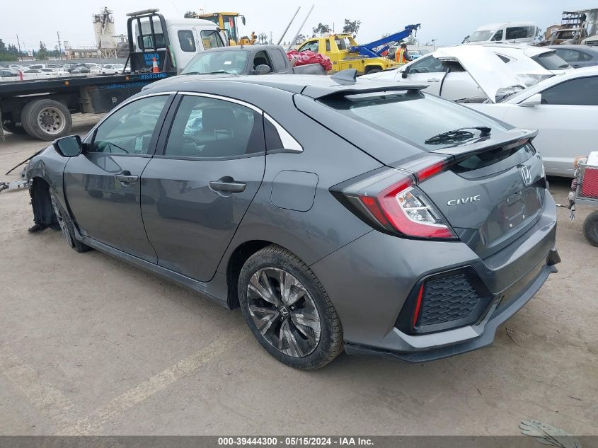 2017 Honda Civic Ex VIN: SHHFK7H54HU425584 Lot: 39444300