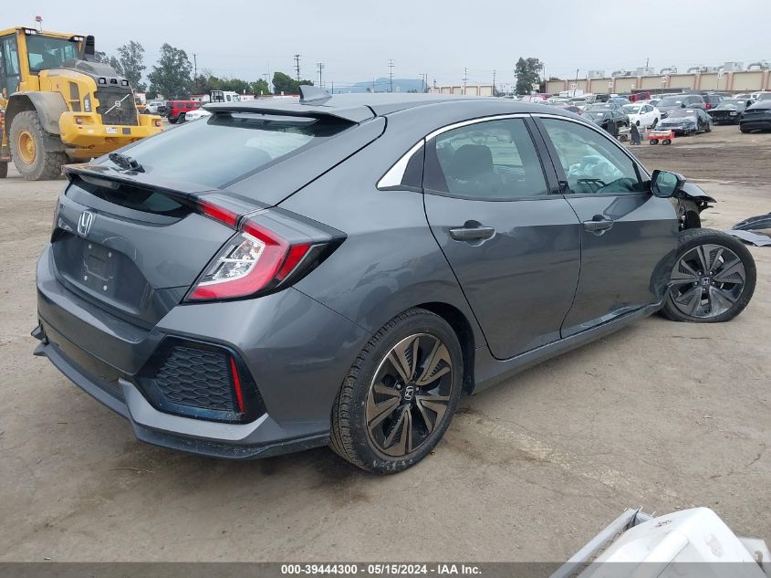 2017 Honda Civic Ex VIN: SHHFK7H54HU425584 Lot: 39444300