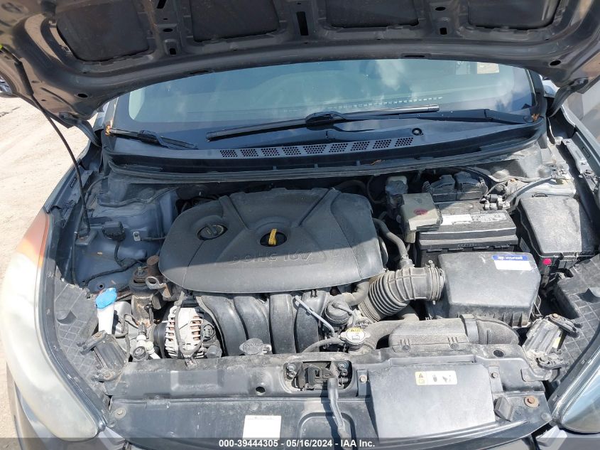 2013 Hyundai Elantra Gls VIN: 5NPDH4AE2DH375506 Lot: 39444305