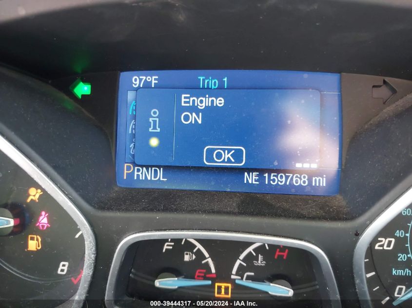 2014 Ford Focus Se VIN: 1FADP3F22EL301288 Lot: 39444317