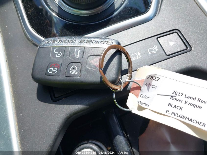 2017 Land Rover Range Rover Evoque Hse VIN: SALVR2BG0HH236929 Lot: 39444345
