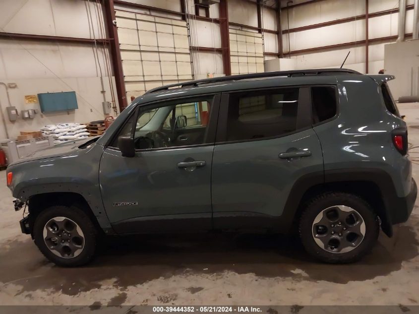 2017 Jeep Renegade Sport 4X4 VIN: ZACCJBAB1HPE76172 Lot: 39444352