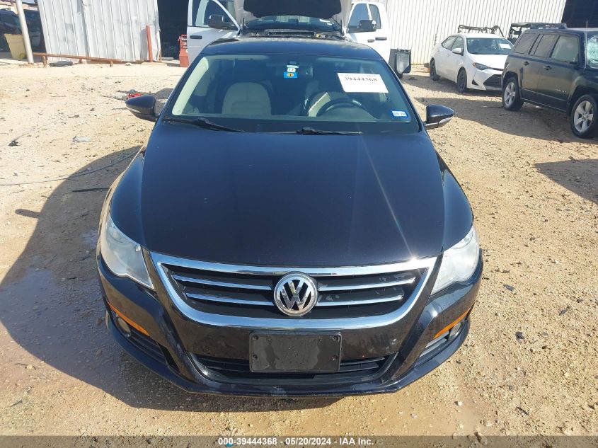 2010 Volkswagen Cc Sport VIN: WVWML7ANXAE523655 Lot: 39444368