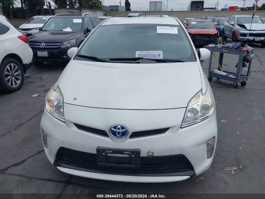 2015 Toyota Prius Two VIN: JTDKN3DU5F0399599 Lot: 39444372