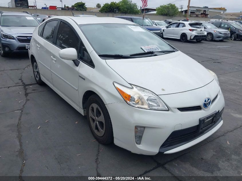 2015 Toyota Prius Two VIN: JTDKN3DU5F0399599 Lot: 39444372