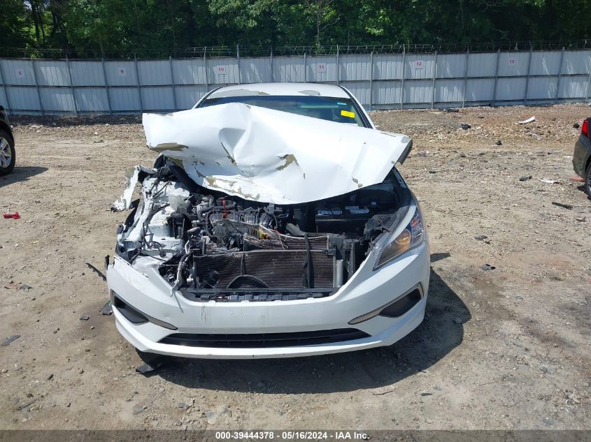 2017 Hyundai Sonata Se VIN: 5NPE24AF0HH525925 Lot: 39444378