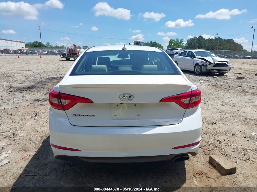 2017 Hyundai Sonata Se VIN: 5NPE24AF0HH525925 Lot: 39444378