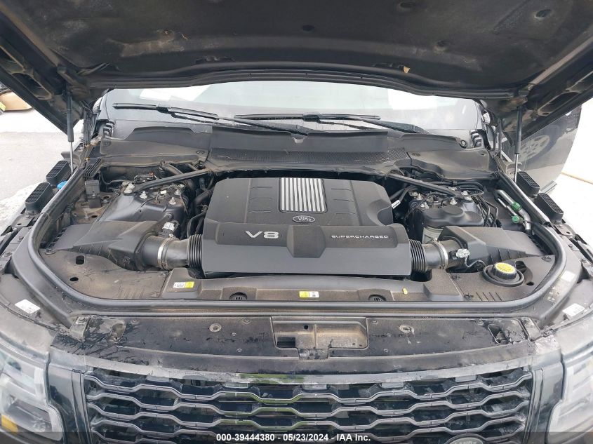 2019 Land Rover Range Rover 5.0L V8 Supercharged VIN: SALGS5RE5KA550255 Lot: 39444380