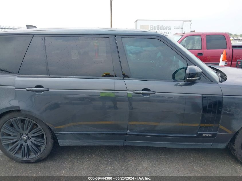 2019 Land Rover Range Rover 5.0L V8 Supercharged VIN: SALGS5RE5KA550255 Lot: 39444380