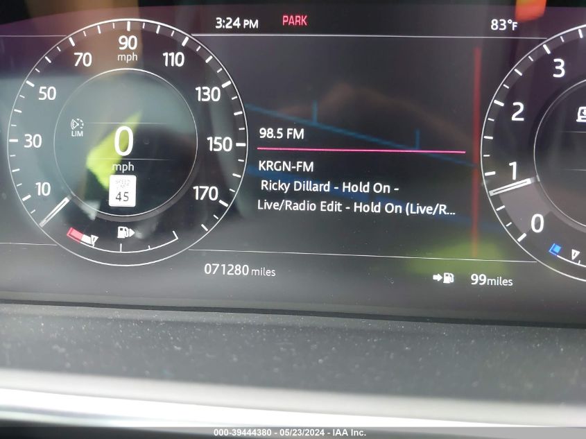 2019 Land Rover Range Rover 5.0L V8 Supercharged VIN: SALGS5RE5KA550255 Lot: 39444380