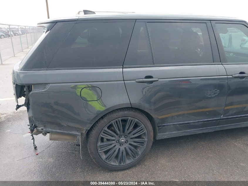 2019 Land Rover Range Rover 5.0L V8 Supercharged VIN: SALGS5RE5KA550255 Lot: 39444380