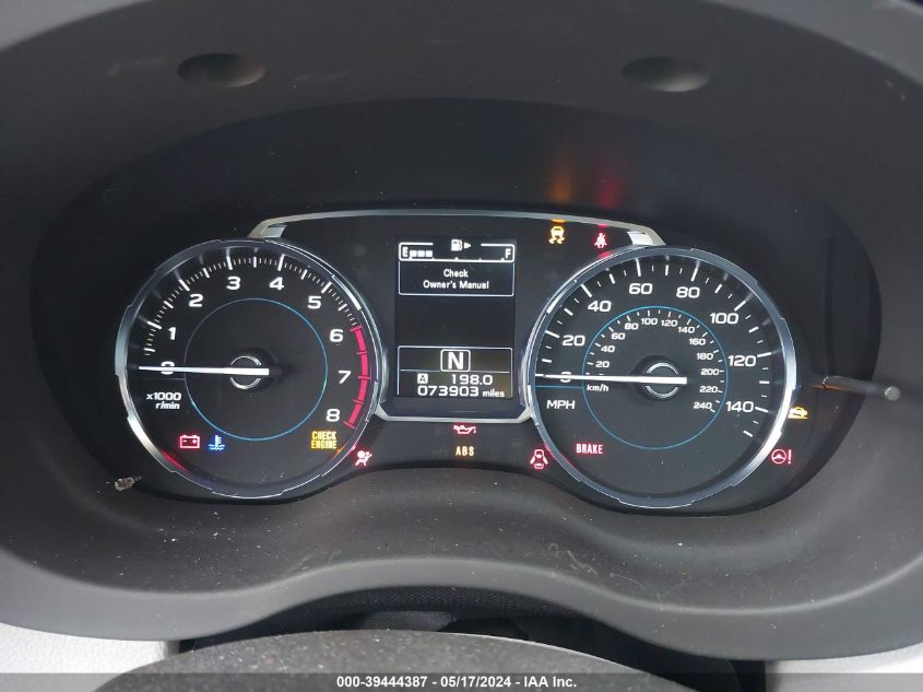 2017 Subaru Forester 2.5I Limited VIN: JF2SJAJC3HH443603 Lot: 39444387