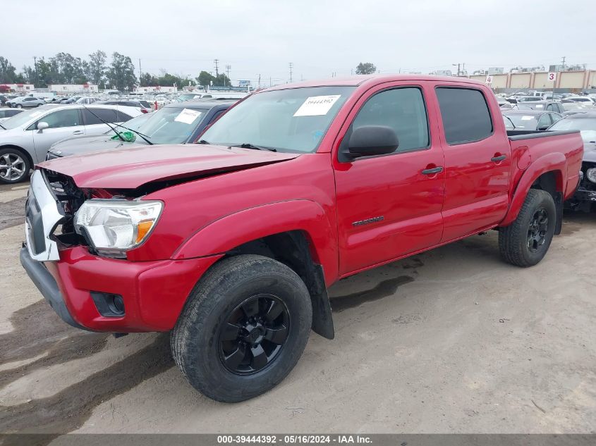 2015 Toyota Tacoma Double Cab Prerunner VIN: 5TFJX4GN8FX038424 Lot: 39444392