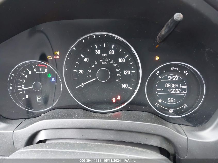 2016 Honda Hr-V Ex VIN: 3CZRU6H57GM749961 Lot: 39444411