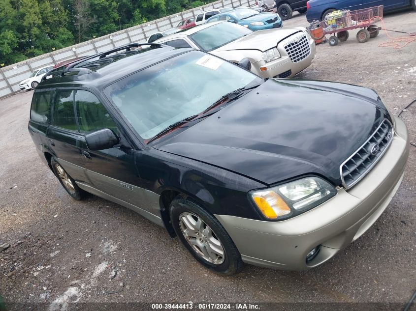 2004 Subaru Outback H6-3.0 W/35Th Anniversary Edition VIN: 4S3BH815847639119 Lot: 39444413