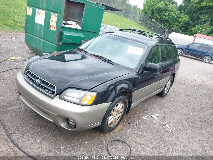 2004 Subaru Outback H6-3.0 W/35Th Anniversary Edition VIN: 4S3BH815847639119 Lot: 39444413