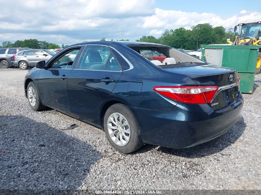 2016 Toyota Camry Le VIN: 4T4BF1FK4GR559464 Lot: 39444424