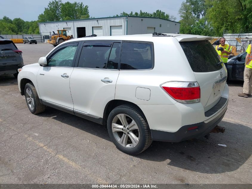 2013 Toyota Highlander Limited V6 VIN: 5TDDK3EH6DS190840 Lot: 39444434