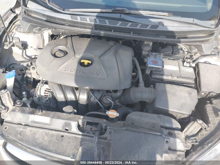 2012 Hyundai Elantra Gls VIN: 5NPDH4AE5CH095688 Lot: 39444456