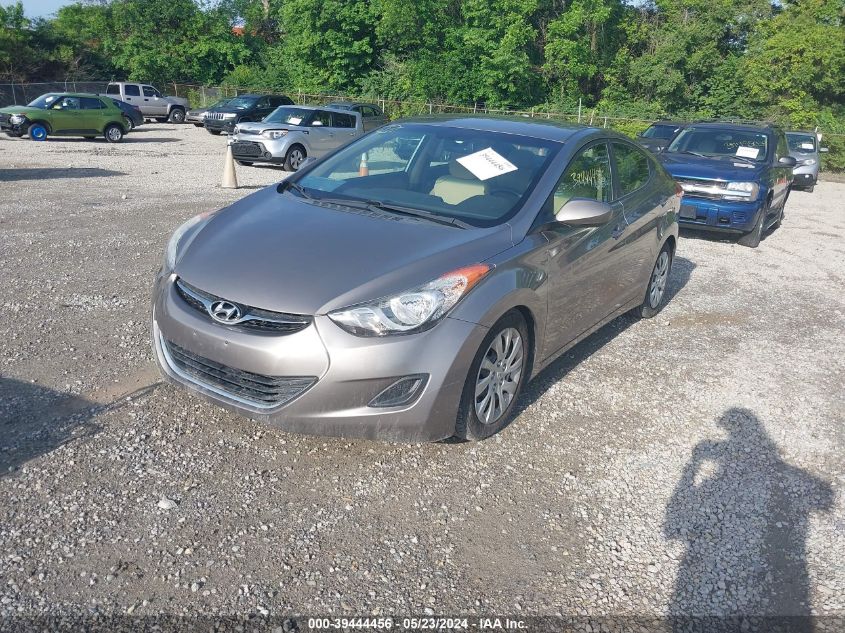 2012 Hyundai Elantra Gls VIN: 5NPDH4AE5CH095688 Lot: 39444456