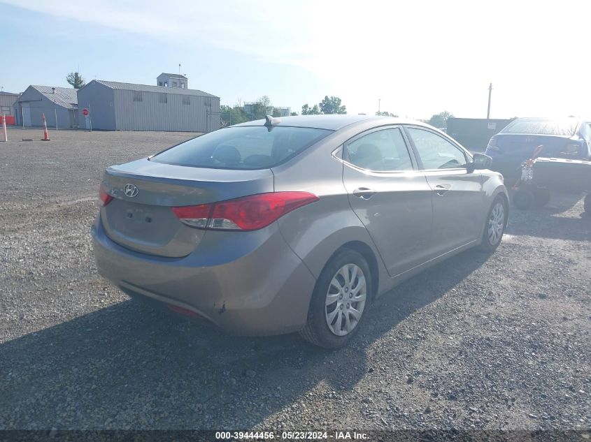 2012 Hyundai Elantra Gls VIN: 5NPDH4AE5CH095688 Lot: 39444456