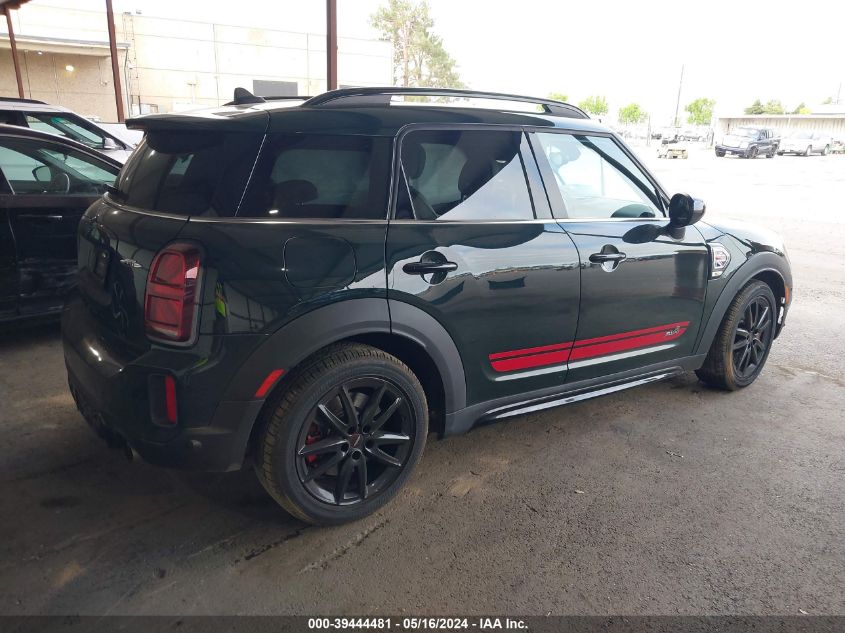 2022 Mini Countryman John Cooper Works VIN: WMZ33BS07N3N65459 Lot: 39444481