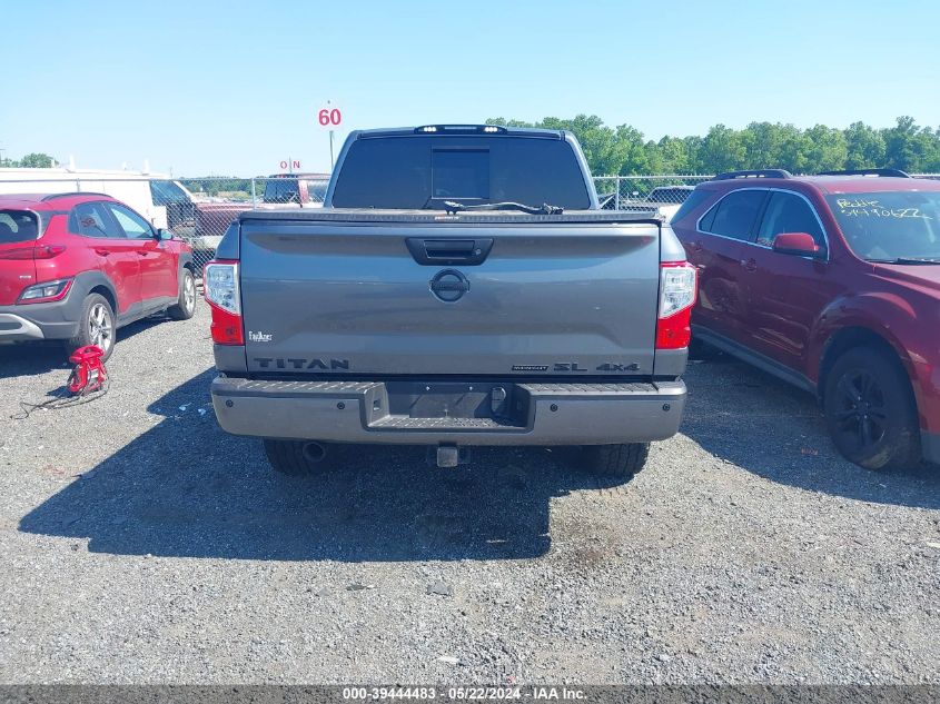 2018 Nissan Titan Sl VIN: 1N6AA1E52JN536137 Lot: 39444483