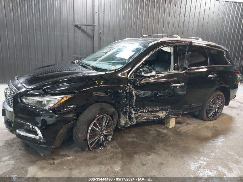 2019 Infiniti Qx60 Luxe VIN: 5N1DL0MM3KC517974 Lot: 39444498