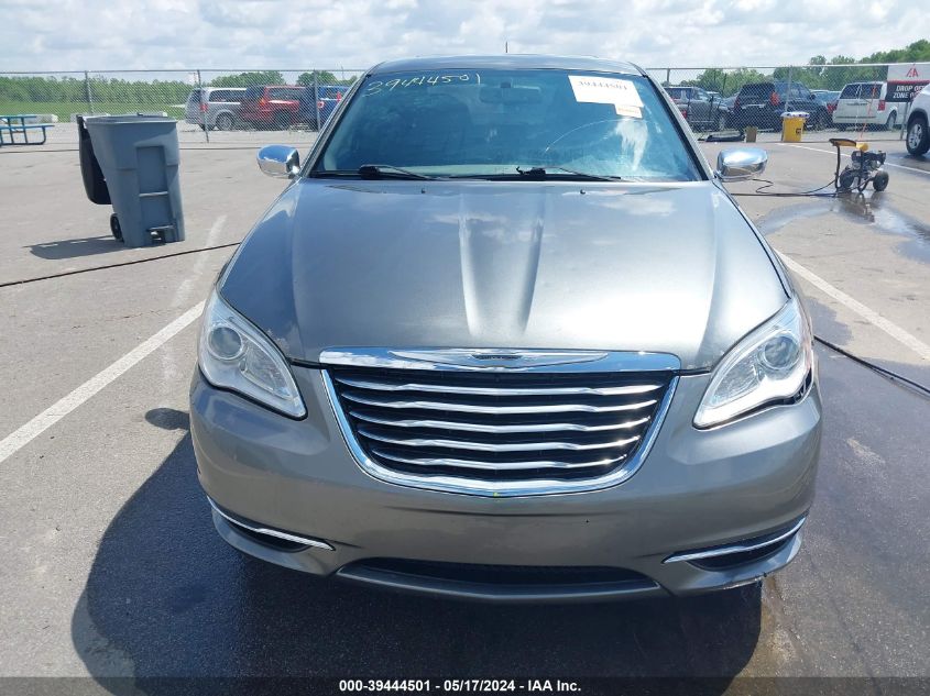 2012 Chrysler 200 Limited VIN: 1C3CCBCB1CN268080 Lot: 39444501