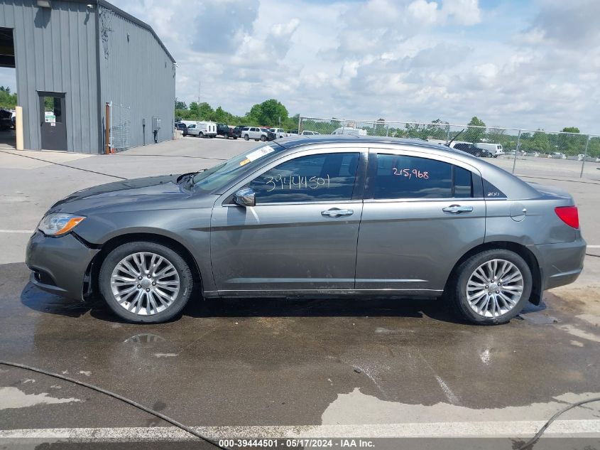 2012 Chrysler 200 Limited VIN: 1C3CCBCB1CN268080 Lot: 39444501