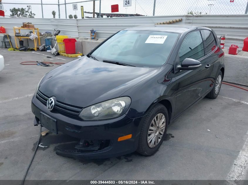 2011 Volkswagen Golf 2.5L 2-Door VIN: WVWBB7AJ1BW159015 Lot: 39444503