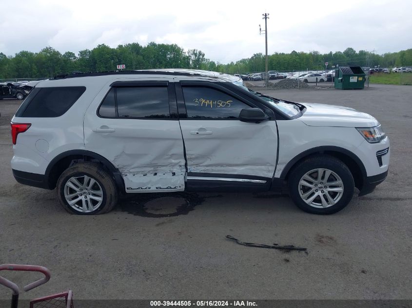 2019 Ford Explorer Xlt VIN: 1FM5K8DH6KGA67433 Lot: 39444505