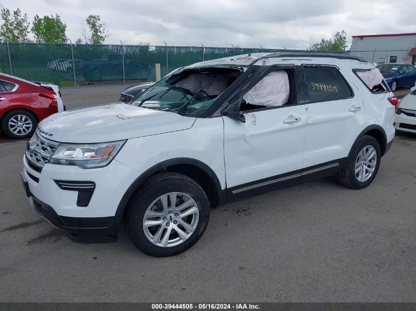 2019 Ford Explorer Xlt VIN: 1FM5K8DH6KGA67433 Lot: 39444505