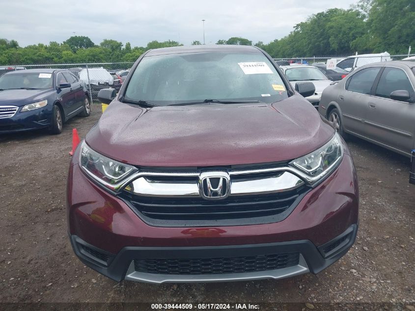 2019 Honda Cr-V Lx VIN: 2HKRW5H37KH421401 Lot: 39444509