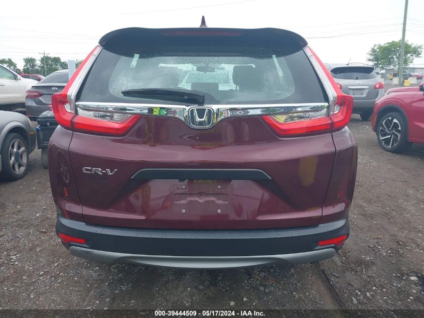 2019 Honda Cr-V Lx VIN: 2HKRW5H37KH421401 Lot: 39444509