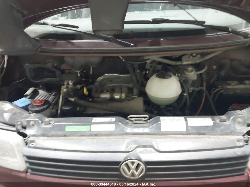 1993 Volkswagen Eurovan Mv VIN: WV2MC0704PH049682 Lot: 39444519